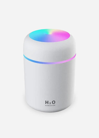 Humidificateur d'air blanc pour Bébé avec éclairage RGB Babybibobu.fr