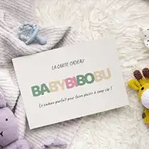 e-Carte Cadeau Babybibobu - Faire plaisir à coup sûr Babybibobu.fr